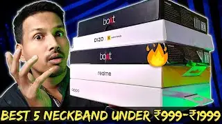 Best 5 Neckband Under ₹999-₹1999 To Buy In Flipkart & Amazon Sale || Best Bluetooth Earphones