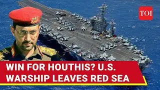Houthi Missile Force 'Launches' Ballistic & Cruise Missiles Toward U.S. Aircraft Carrier In Red Sea