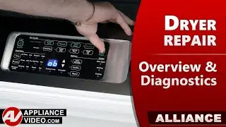 Speed Queen DR7000WE Dryer - Overview and Diagnostic Mode