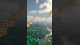 Wait for the drop...  #musicsync #minecraft #distanthorizons