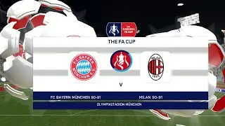 FiFA 14. Champions League 1990/91.League stage 32 team. For Italy club.  Matchday 8. Bayern M-Milan