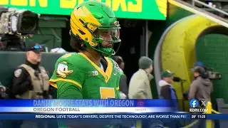 Dante Moore set to return to Eugene in 2026