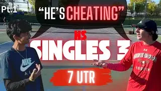 MOST CONTROVERSIAL HS TENNIS MATCH (pt.1 of 2)