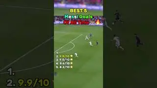Top 5 Best Lionel Messi Goals🐐