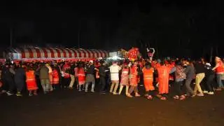 Dancers Race Around the Circle at Saisiyat Grand Pasta'ay Festival 賽夏矮靈祭 2016