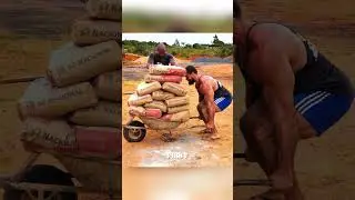 Bodybuilders vs Construction Worker #shorts #youtubeshorts