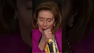 Are we sure Nancy Pelosi WASN'T drunk at Trump's speech?!