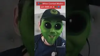 When Combat Medics Join EMS #chucklesthemedic #ems #shorts #funnyvideos #combatmedic #medic #comedy