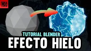 Tutorial Blender en espa&ntilde;ol - Anime ICE Shader