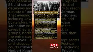 Ardeatine Massacre, 1944