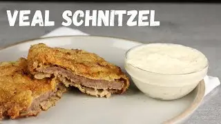Veal Schnitzel Recipe (with the Stonetastic Granite Frying Pans) | Best Cookware