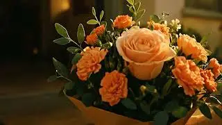 Local flower shop promo ad