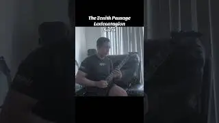 Lexicontagion Solo Cover #deathmetal #metal #guitar #techdeath #guitarist #thezenithpassage