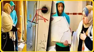 ظهر😱كارثه كبيره في الشقه عيالى🫂 محتاجين🤲 يعيشو حياه كريمه ربنايعوض علينا🤷المنظرحرق💔قلبى🙆ربناالمنتقم🤲