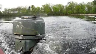 1948 Elgin 2.5hp outboard motor