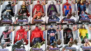 Avengers toys/action figures/unboxing/Cheap Price/Spider-Man,Hulk,superman,Antman/toys.Asmr.326