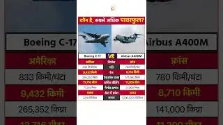 Boeing C 17 Globemaster III Vs Airbus A400M Aircraft Comparison #c17globemaster #airbusa400m #shorts