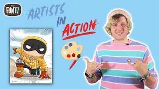 Художники в действии! Познакомьтесь с дизайнером Крисом Метцнером!