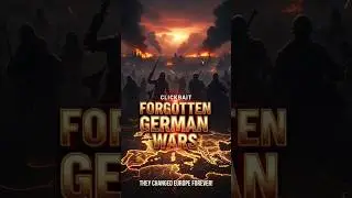 Forgotten German Wars That Changed Europe Forever 😱 | Hidden History #hishtoryshort #history #war
