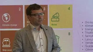 Klaipėdos uosto Infrastruktūros direktorius Vidmantas Pauk&scaron;tė: &bdquo;Žaliojo uosto vizija Klaipėdoje&ldquo;