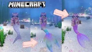 MineCraft Mermaid Mod | How I change my tail texture