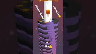 stack Ball!!! #sneakygame #gameplay #funnyvideo #relaxing #stackball #game