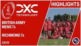 British Army 7s Men Richmond 7s Try HIGHLIGHTS 3-6-23