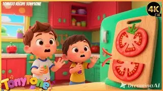 Tomato Fun Song for Kids | Cooking & Singing Together 🍅🎤🎶