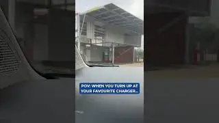 POV: When you pull up at your favourite EV charger... #electricvehicles