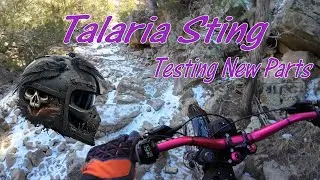 Talaria Sting - First Outing with larger battery, BAC4000 Controller, and Warp9 goodies!