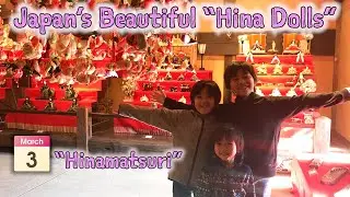 We Went to See the Beautiful Hina Dolls in Kamakura / Hinamatsuri in Japan