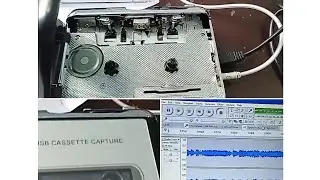 how to capture audio cassette to MP3#कैसेट को mp3 में कैसे बदलें #analog to digital conversion#