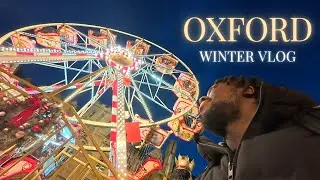 Oxford Winter Vlog | Food | Christmas Market | Shopping
