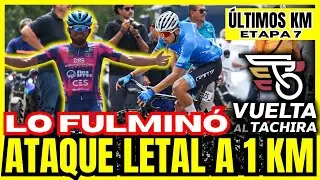 💥 ¡DRAMA TOTAL! Colombiano se DESPLOMA a 1 KM y el venezolano lo FULMINA 😱🚴‍♂️Vuelta al Táchira 2026