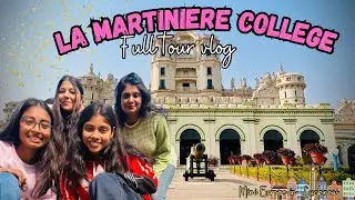 La Martiniere College Lucknow (European castle) exploring vlog | fellowship and meeting new people ✨