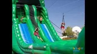 Inflatable Zip Lines
