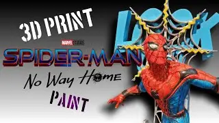 Spider-Man No Way Home 3D Printed Statue/ Painted/ Marvel