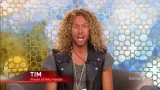 Big Brother Canada 4 - Tim's Veto Speech - Global