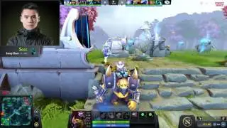 DAC 2017 | Main Event Day 3 | Newbee vs Evil Geniuses Game 3 Part 1
