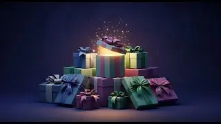 ✨ Festive Gift Wrapping  Relaxing Christmas Ambience & Unboxing Sounds