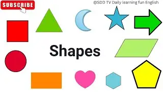 Shapes | #shapes | #shape  | Names of Shapes @SDDTV478