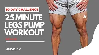 25 MIN INTENSE DUMBBELL LEGS WORKOUT &ndash; Day 20 of 30 Days to Stronger You Challenge