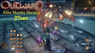 【OUTWARD】 物质世界 | Boss | Elite Mantis Shrimp X OP Chakram Hex build (Melee style)