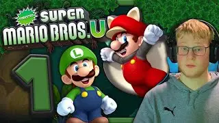 🌳Forested Super Mario Bros. U🌳#01 Zur&uuml;ck in den wilden W&auml;ldern & Silhouetten Spaziergang!