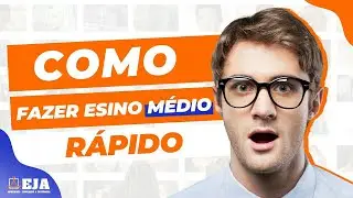 Como terminar o ensino m&eacute;dio r&aacute;pido e 100% online | EJA-APRENDIZ