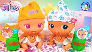 El BELLY-TWIN WILLY-WOOF y BOBBY-BOO de los BELLIES BABIES se CONOCEN