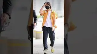 RM Gimpo Airport departure to Japanese for overseas schedules #namjoon #rm #bts #kimnamjoon