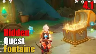 Hidden Quest In Fontaine - achievement: Road To Singularity. Genshin Impact 4.1