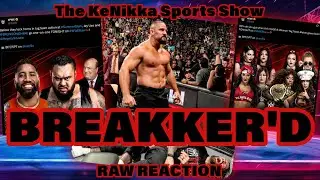 WWE: Bron Breakker Is A One Man WRECKING Crew On #rawiswar