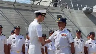 US warship makes friendship visit to Cambodian naval base upgraded with China's help